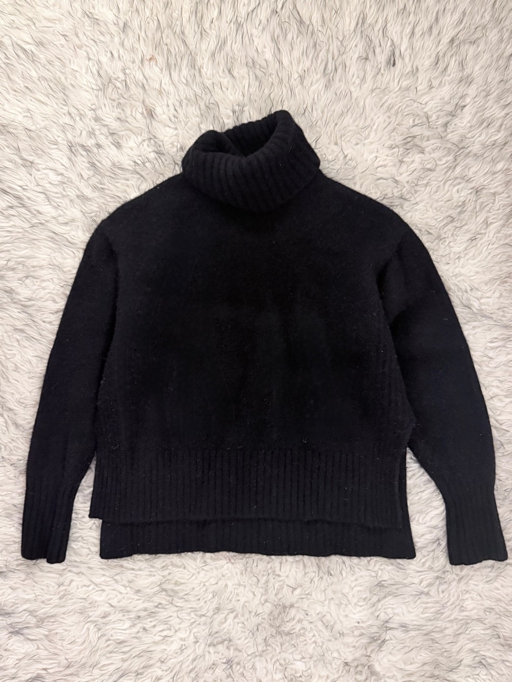Polo Ralph Lauren Wool Cashmere Turtleneck Sweater - Black